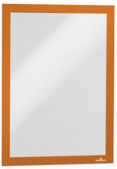 Picture of Durable - Self-adhesive Infoframe DURAFRAME Orange A3 - 325 x 445mm - Pack of 6 - [DL-488309]