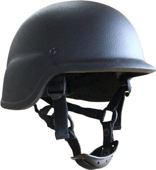 picture of Advanced Combat Helmet PASGT Black - Manufactured in the UK - As Supplied to The Foreign Office - VE-PASGT-BLACK