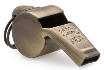 picture of Acme 60.5 Thunderer Whistle - Antique Brass - [AC-60.5AB]