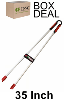 picture of Upgraded Ranger MAX Litter Picker - Soft Grip Straight Handle - 35 Inch - Box Deal of 2 - [IH-HHE-LP3235-2] - (MP)