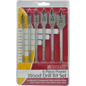 Picture of Wood Drill Bit Set - 6 Pieces - CTRN-CI-BI08P
