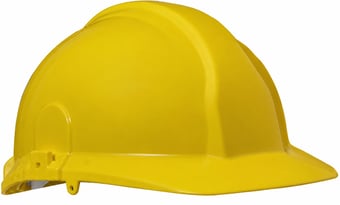 Picture of Centurion 1125 - Yellow Unvented Safety Hard Hat - Full Peak - Slip Ratchet - [CE-S03CYA]