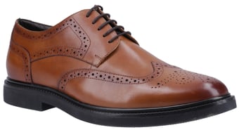 picture of Hush Puppies Kingston Brogue Shoe - Tan - FS-38643-72052