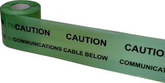 Picture of Spectrum Underground Tape 150mm x 365m Communications Cable Below - SCXO-CI-14063
