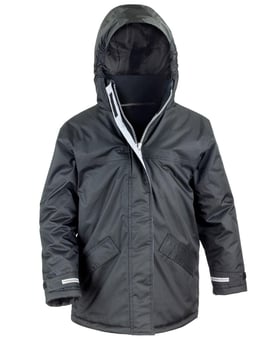 Picture of Result Core - Children's Winter Parka - Black - BT-R207JY-BLK