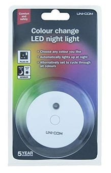 picture of Colour Change Night Light - [UM-63988] - (DISC-X)
