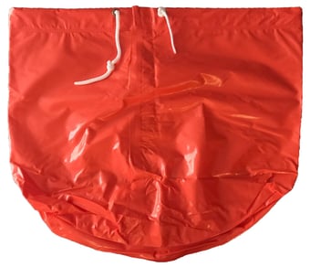 picture of Heavy Duty PVC Orange Bag - 60cm High x 65cm Wide - [IH-BODB]
