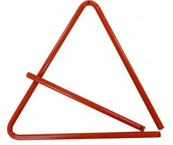 picture of Easy to Use Alarm Triangle and Striker - [HS-116-1004]