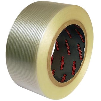 Picture of Reinforced Monoweave Filament Tape - 24mm x 50mtr - Mono Directional Strength - [EM-115024X50]