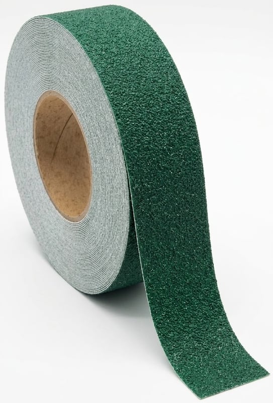 Green Anti-Slip Self Adhesive Tape - 50mm x 18.3m Roll - [HE-H3401G-(50)] - (DISC-W)