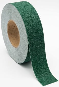 picture of Green Anti-Slip Self Adhesive Tape - 50mm x 18.3m Roll - [HE-H3401G-(50)] - (DISC-W)