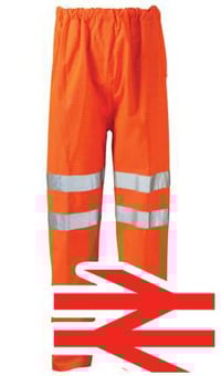 picture of Matrix FR Anti-static Over Trousers - Orange - OB-FRASMTR