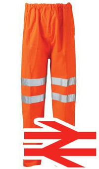 picture of Matrix FR Anti-static Over Trousers - Orange - OB-FRASMTR