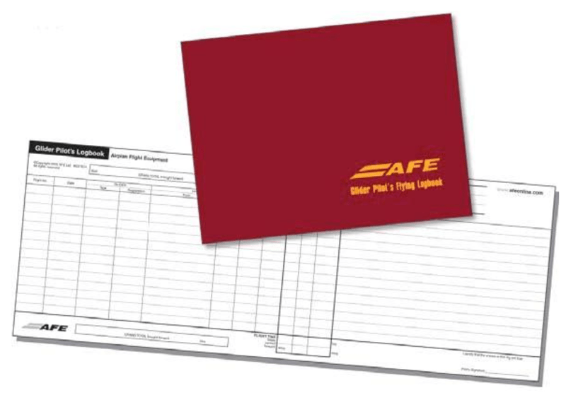 picture of AFE Glider Pilot Logbook - [AE-LOGBOOKGLIDI]