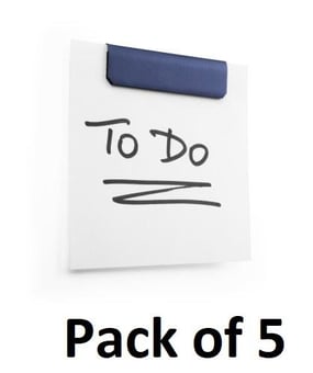 picture of Durable - DURAFIX® CLIP 60 mm - Dark Blue - Pack of 5 - [DL-470507] - (DISC-R)