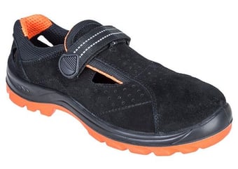 Picture of Portwest FW42 - Steelite Obra Black Sandal S1 - [PW-FW42BKR]