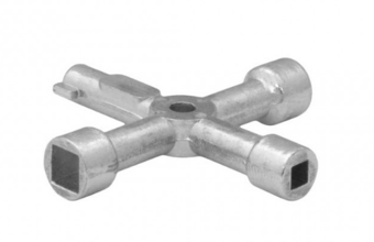 picture of Metal Service Cross Key - 5 Packs - CTRN-CI-PA38P