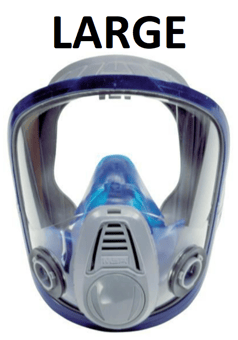picture of MSA - Advantage 3231 - Full Facepiece Respirator - With Twin Bayonet MSA Connection - Large - [MS-10027728]