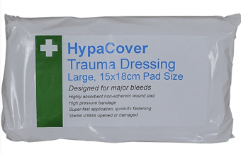 picture of HypaCover Sterile Trauma Dressing - Large - 15cm x 18cm Pad Size - [SA-D8105]