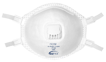 Picture of Portwest P301 Moulded Valved FFP3 Respirator - Pack of 10 - [PW-P301WHR]