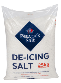 Picture of Peacock White De-icing Salt - 25kg Bag - [PK-DEI0025]