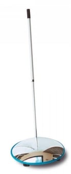 picture of VISION Inspection Mirror Castor Type with Extendable Handle - 450mmØ - [MV-248.17.593]