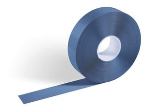 picture of Durable - DURALINE® STRONG 50/12 Floor Marking Tape - Blue - 50mm x 1.2mm x 30m - [DL-172506]