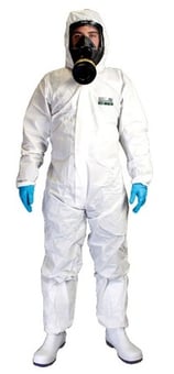 picture of Chemsplash Eka White Coverall - Size 5XL - [BG-2757]