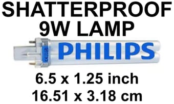 picture of Philips BL368 9 Watts Lamp For Fly Killers - [BP-LL09WS-P]