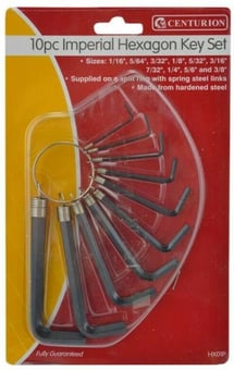 picture of Imperial - Hexagon Key Set Of 10 Piece - [CI-HX01P] - (DISC-X)