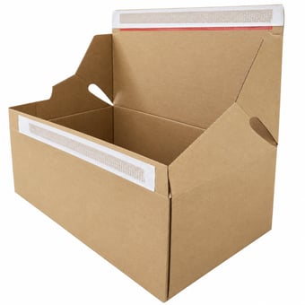 Picture of Corrugated Ecom Box Single Wall - 252x138x95mm - Single - [AK-11162]