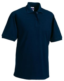 picture of Russell Hardwearing Unisex Polo Shirt - French Navy Blue - BT-599M-FRNAVY