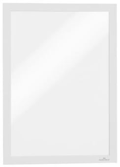 Picture of Durable Self-adhesive Infoframe Duraframe White A4 - 236 x 323mm - Pack of 10 - [DL-488202]
