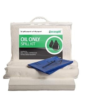 Picture of Ecospill 30L Oil Only Spill Response Kit - Clip-top Carrier - [EC-H1290030]