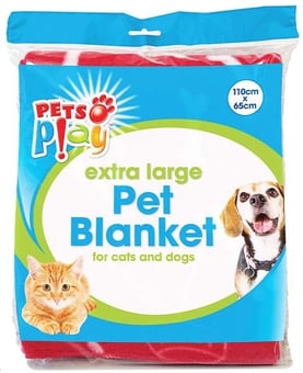 Picture of Pets Play Pet Blanket Extra Large 110cm x 65cm - [PD-PAP1099] - (DISC-W)