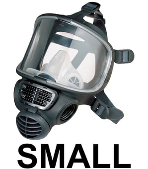 picture of 3M FM3 Reusable Full Face Mask - Small - [3M-FF-301]