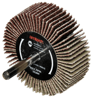 Picture of Amtech Abrasive Flap Wheel 60 x 20mm - Grit 60 - [DK-V0610]