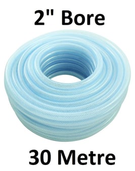 picture of Food Certified PVC Reinforced Hose - 2" Bore x 30m - [HP-FCRP50/62CLR30M]