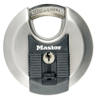 Picture of Masterlock Excell Grey Laminated Padlock - [MA-M40EURDCC]
