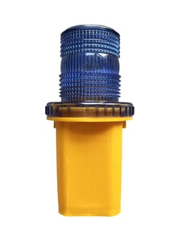picture of Way4Now - Blue LED Traffic Light - Flashing - Photocell On - [SHU-WL-01-B] - (DISC-W)