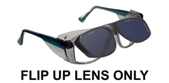 Picture of Honeywell Flip up Blue Lens - For Honeywell Horizon Spectacles - [HW-3024075-STD] - (DISC-R)