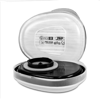 picture of JSP P2 Force 8/10 Replacement Cartridges for the Force 8 And Force 10 Mask - EN143 - Pair - [JS-BMN380-011-700]