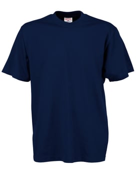 picture of Tee Jays Men's Navy Blue Sof-Tee - BT-TJ8000-NAV