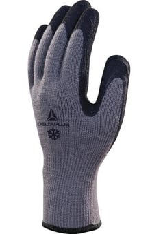 picture of Delta Plus Apollon Winter VV735 - Knitted Acrylic Glove - Grey-Black - Pair - LH-VV735GR