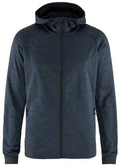 picture of Craft Men's ADV Unify FZ Hood Jacket - Blaze Melange - BT-CR1909132-396200