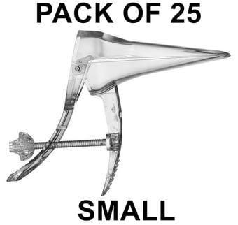 picture of EcoGold Vaginal Speculum - Small - Sterile - 25 Pack - [VC-9145]