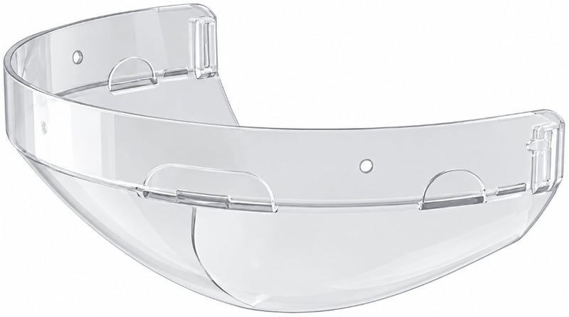 Centurion Classic Clear Polycarbonate Chinguard - [CE-S91C]