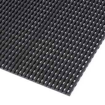 picture of Deck-Safe PVC Vinyl Anti-Slip Mat - Black/Black - 910mm x 10000mm - [WWM-11310-091100012-BKBK] - (LP)