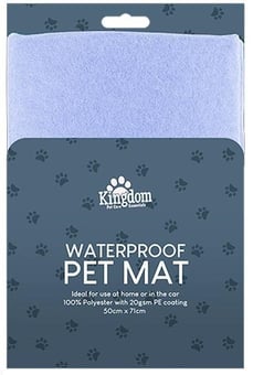picture of Kingdom Waterproof Pet Mat 50cm x 71cm - [PD-PET2080OB] - (DISC-R)