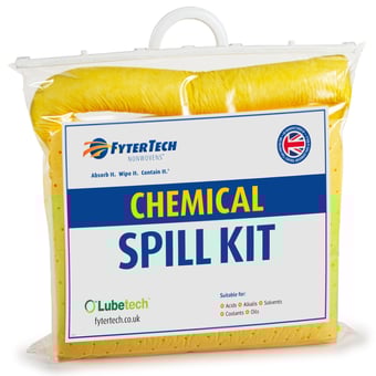 picture of FyterTech 40L Chemical Spill Kit - Clip Closed Bag - [DA-07-1040]